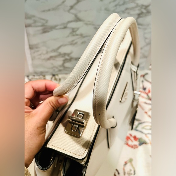 Prada Saffiano Leather Satchel - Picture 4 of 16